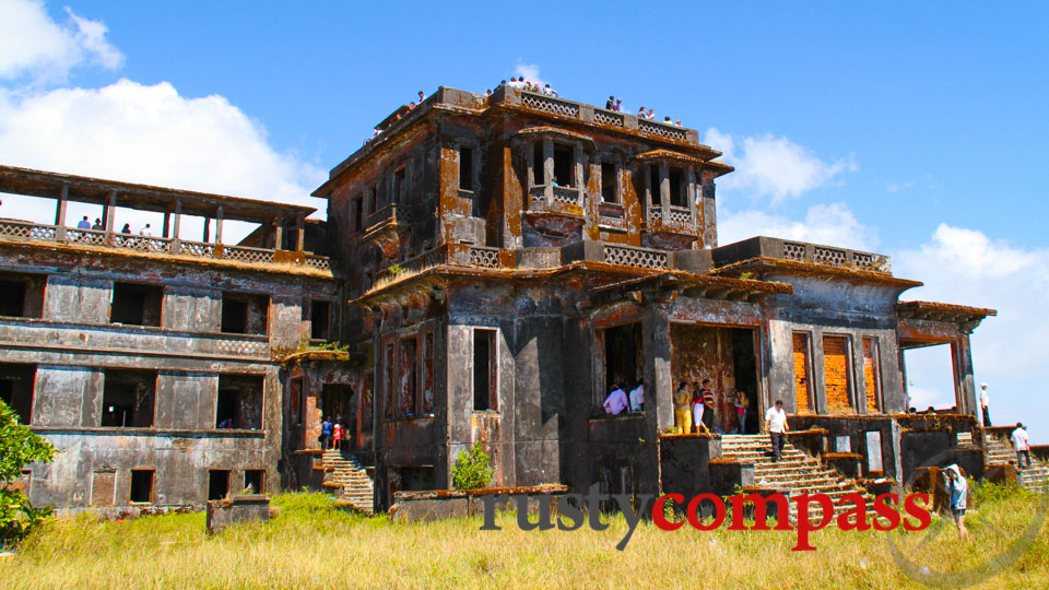 The casino hotel before the commencement of renovations. Mt Bokor